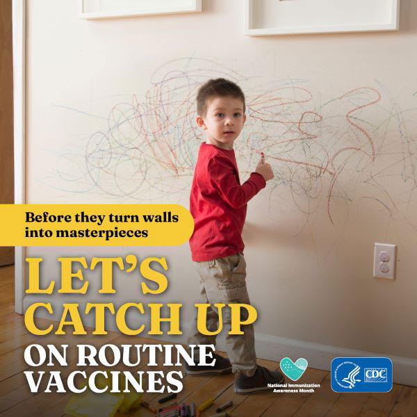 National Immunization Awareness Month Child Vaccines